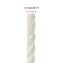 Weißes Polypropylen-Arbeitsseil 12 mm 25 m von vidaXL, Seile und Metallschnüre - Ref: Foro24-153055, Preis: 17,06 €, Rabatt: %