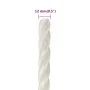 White polypropylene work rope 12 mm 25 m by vidaXL, Ropes and metal cords - Ref: Foro24-153055, Price: 16,76 €, Discount: %