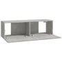 TV-Möbel 4-teilig betongrau 100x30x30 cm von vidaXL, TV-Möbel - Ref: Foro24-3114193, Preis: 175,56 €, Rabatt: %