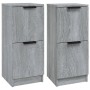 Sideboards 2 pcs Sonoma gray plywood 30x30x70 cm by vidaXL, Sideboards - Ref: Foro24-817021, Price: 69,41 €, Discount: %