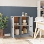Sideboards 2 pcs Sonoma gray plywood 30x30x70 cm by vidaXL, Sideboards - Ref: Foro24-817021, Price: 69,41 €, Discount: %