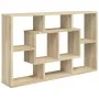Wandregal aus Sonoma-Eichensperrholz, 85 x 16 x 52,5 cm von vidaXL, Regale und Regale - Ref: Foro24-801421, Preis: 35,80 €, R...