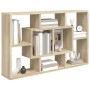 Wandregal aus Sonoma-Eichensperrholz, 85 x 16 x 52,5 cm von vidaXL, Regale und Regale - Ref: Foro24-801421, Preis: 36,32 €, R...