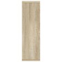 Sonoma oak plywood wall shelf 85x16x52.5 cm by vidaXL, Shelves and shelves - Ref: Foro24-801421, Price: 36,32 €, Discount: %