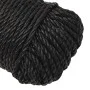 Schwarzes Polypropylen-Arbeitsseil 6 mm 100 m von vidaXL, Seile und Metallschnüre - Ref: Foro24-153003, Preis: 18,26 €, Rabat...