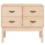 Konsolentisch aus massivem Kiefernholz, 90 x 40 x 78 cm von vidaXL, Sideboards - Ref: Foro24-821739, Preis: 120,67 €, Rabatt: %
