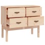 Konsolentisch aus massivem Kiefernholz, 90 x 40 x 78 cm von vidaXL, Sideboards - Ref: Foro24-821739, Preis: 120,67 €, Rabatt: %
