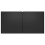 Set de muebles para TV 4 piezas madera contrachapada negro de vidaXL, Muebles TV - Ref: Foro24-3114335, Precio: 180,70 €, Des...