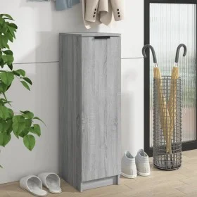 Graue Sonoma-Sperrholzschuhschrank 30x35x100 cm von vidaXL, Schränke und Lagerung - Ref: Foro24-817106, Preis: 71,85 €, Rabat...