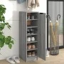 Zapatero de madera contrachapada gris Sonoma 30x35x100 cm de vidaXL, Armarios y almacenamiento - Ref: Foro24-817106, Precio: ...