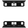 Set muebles de TV 4 uds madera contrachapada negro 80x30x30 cm de vidaXL, Muebles TV - Ref: Foro24-3114183, Precio: 201,16 €,...