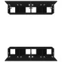 Set muebles de TV 4 uds madera contrachapada negro 80x30x30 cm de vidaXL, Muebles TV - Ref: Foro24-3114183, Precio: 179,02 €,...