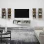 TV-Möbelset 6-teilig betongraues Sperrholz von vidaXL, TV-Möbel - Ref: Foro24-3114345, Preis: 286,39 €, Rabatt: %