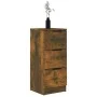 Sideboards 2 Stück Räuchereiche Sperrholz 30x30x70 cm von vidaXL, Sideboards - Ref: Foro24-817013, Preis: 76,53 €, Rabatt: %
