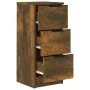 Sideboards 2 Stück Räuchereiche Sperrholz 30x30x70 cm von vidaXL, Sideboards - Ref: Foro24-817013, Preis: 76,53 €, Rabatt: %