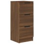 Oak brown plywood sideboard 30x30x70 cm by vidaXL, Sideboards - Ref: Foro24-817016, Price: 62,33 €, Discount: %
