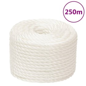 Cuerda de trabajo polipropileno blanco 14 mm 250 m de vidaXL, Sogas y cuerdas metálicas - Ref: Foro24-153063, Precio: 123,06 ...