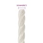 Weißes Polypropylen-Arbeitsseil 14 mm 250 m von vidaXL, Seile und Metallschnüre - Ref: Foro24-153063, Preis: 123,06 €, Rabatt: %
