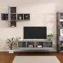 TV furniture set 7 pieces sonoma gray plywood by vidaXL, TV Furniture - Ref: Foro24-3114508, Price: 186,07 €, Discount: %