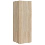 Set de muebles para TV 5 pzas madera contrachapada roble Sonoma de vidaXL, Muebles TV - Ref: Foro24-3114248, Precio: 184,15 €...