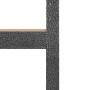 Sturdy shelving 5 levels plywood gray steel by vidaXL, Industrial shelving - Ref: Foro24-152879, Price: 63,32 €, Discount: %