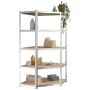 Estantería resistente 5 niveles acero y madera contrachapada by vidaXL, Industrial shelving - Ref: Foro24-152880, Price: 83,8...