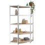 Estantería resistente 5 niveles acero y madera contrachapada by vidaXL, Industrial shelving - Ref: Foro24-152880, Price: 84,8...