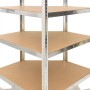 Estantería resistente 5 niveles acero y madera contrachapada by vidaXL, Industrial shelving - Ref: Foro24-152880, Price: 84,8...