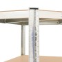 Estantería resistente 5 niveles acero y madera contrachapada by vidaXL, Industrial shelving - Ref: Foro24-152880, Price: 84,8...
