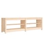 Banco zapatero de madera maciza de pino 160x36,5x50 cm by vidaXL, Shoe racks and shoe organizers - Ref: Foro24-821724, Price:...