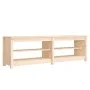 Banco zapatero de madera maciza de pino 160x36,5x50 cm by vidaXL, Shoe racks and shoe organizers - Ref: Foro24-821724, Price:...