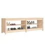Banco zapatero de madera maciza de pino 160x36,5x50 cm by vidaXL, Shoe racks and shoe organizers - Ref: Foro24-821724, Price:...