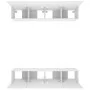 TV furniture 4 units plywood white 80x30x30 cm by vidaXL, TV Furniture - Ref: Foro24-3114182, Price: 213,37 €, Discount: %