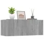 Muebles de TV 2 uds madera ingeniería gris Sonoma 80x30x30 cm by vidaXL, TV Furniture - Ref: Foro24-820464, Price: 70,51 €, D...