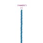 Blue polypropylene work rope 3 mm 100 m by vidaXL, Ropes and metal cords - Ref: Foro24-152959, Price: 12,92 €, Discount: %