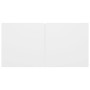 Set de muebles para TV 4 piezas madera contrachapada blanco de vidaXL, Muebles TV - Ref: Foro24-3114326, Precio: 213,55 €, De...