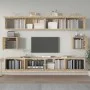 Set de muebles para TV 6 pzas madera contrachapada roble sonoma de vidaXL, Muebles TV - Ref: Foro24-3114368, Precio: 227,17 €...