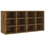 Shoe rack furniture 2 units smoked oak color 52.5x30x50 cm by vidaXL, Lockers and storage cabinets - Ref: Foro24-820509, Pric...