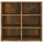 Shoe rack furniture 2 units smoked oak color 52.5x30x50 cm by vidaXL, Lockers and storage cabinets - Ref: Foro24-820509, Pric...