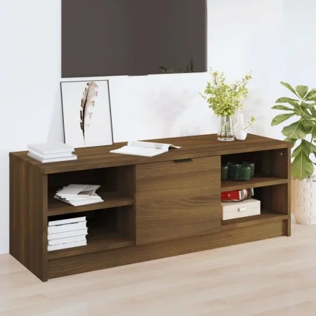 TV-Schrank aus braunem Eichensperrholz, 102 x 35,5 x 36,5 cm von vidaXL, TV-Möbel - Ref: Foro24-817086, Preis: 61,03 €, Rabat...