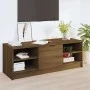 TV-Schrank aus braunem Eichensperrholz, 102 x 35,5 x 36,5 cm von vidaXL, TV-Möbel - Ref: Foro24-817086, Preis: 61,03 €, Rabat...