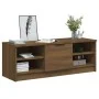 TV-Schrank aus braunem Eichensperrholz, 102 x 35,5 x 36,5 cm von vidaXL, TV-Möbel - Ref: Foro24-817086, Preis: 61,03 €, Rabat...
