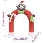 Puerta de arco inflable de Navidad con LED 380 cm de vidaXL, Luces de Navidad - Ref: Foro24-345321, Precio: 64,76 €, Descuent...