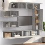 Set de muebles de TV 7 pzas madera contrachapada gris hormigón de vidaXL, Muebles TV - Ref: Foro24-3114561, Precio: 303,89 €,...