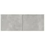 TV-Möbelset 8-teilig aus betongrauem Sperrholz von vidaXL, TV-Möbel - Ref: Foro24-3114417, Preis: 268,45 €, Rabatt: %