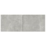 TV-Möbelset 8-teilig aus betongrauem Sperrholz von vidaXL, TV-Möbel - Ref: Foro24-3114417, Preis: 275,88 €, Rabatt: %