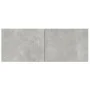 TV-Möbel 4 Einheiten betongraues Sperrholz 80x30x30 cm von vidaXL, TV-Möbel - Ref: Foro24-3114185, Preis: 153,03 €, Rabatt: %