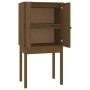 Aparador alto madera maciza de pino marrón miel 60x40x120 cm de vidaXL, Aparadores - Ref: Foro24-821747, Precio: 88,63 €, Des...