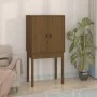 Hohes Sideboard aus massivem honigbraunem Kiefernholz 60x40x120 cm von vidaXL, Sideboards - Ref: Foro24-821747, Preis: 87,74 ...