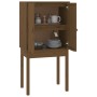 Aparador alto madera maciza de pino marrón miel 60x40x120 cm de vidaXL, Aparadores - Ref: Foro24-821747, Precio: 88,63 €, Des...